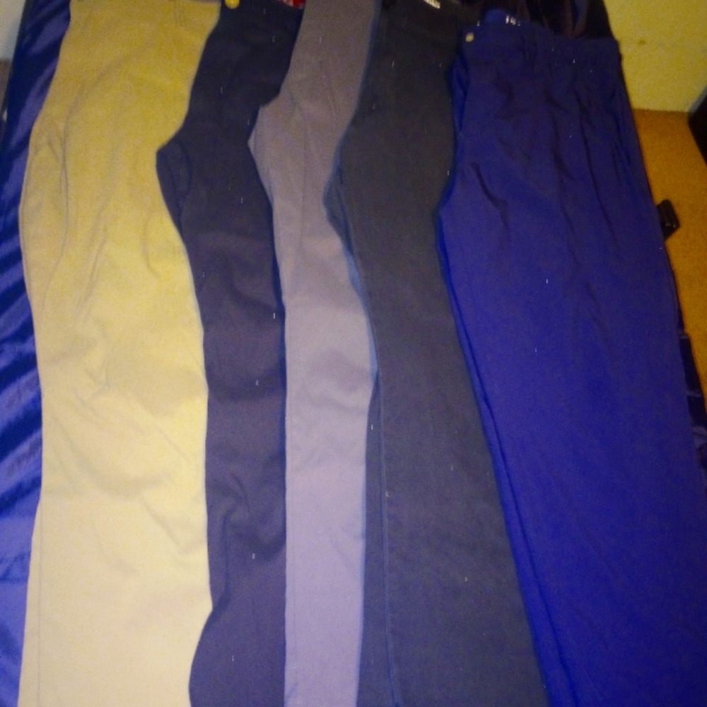(LOT.) Men's uniform style pants.      ********SOLD*******